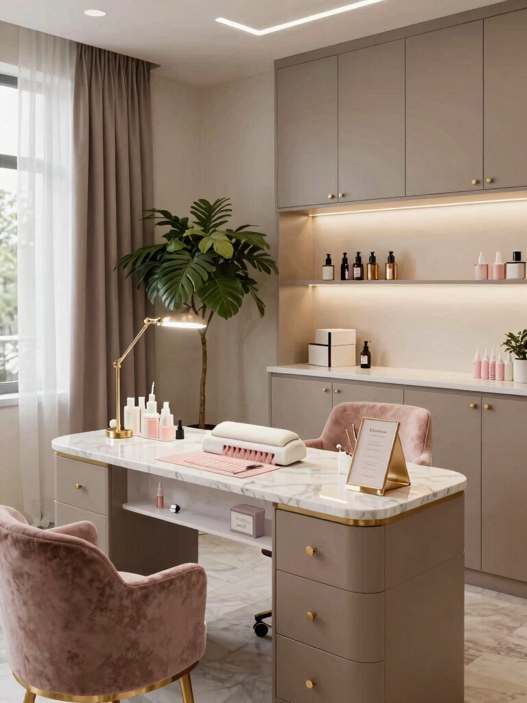 nail room design strategy