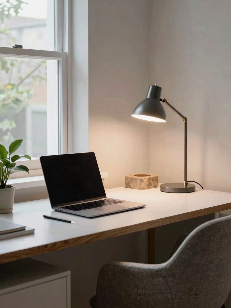 natural light and task zones