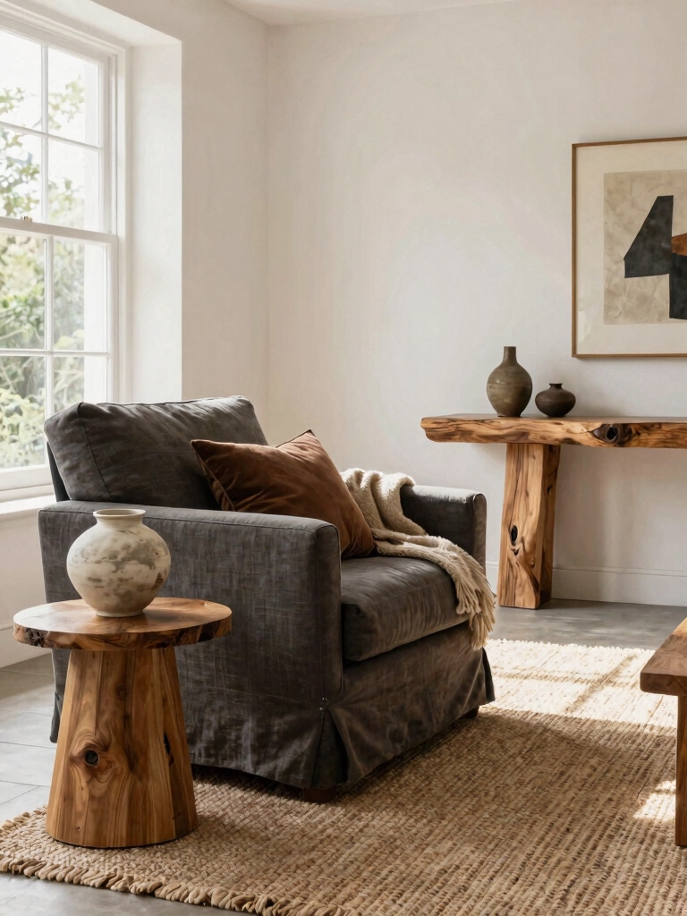 natural wood warmth enhances