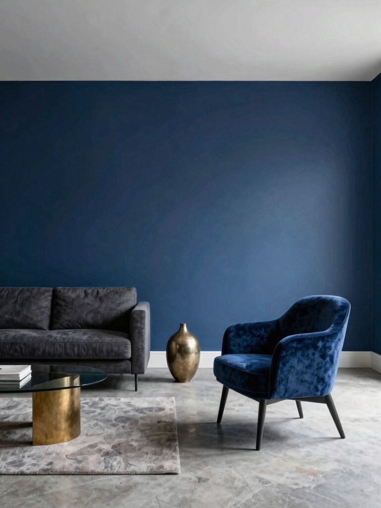 navy and indigo tranquility
