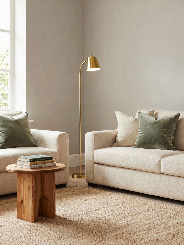 neutral base bold accents