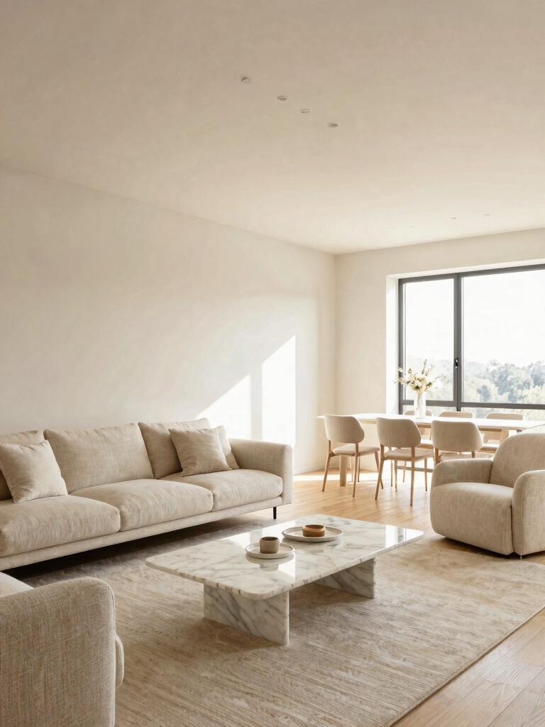 neutral monochromatic color scheme