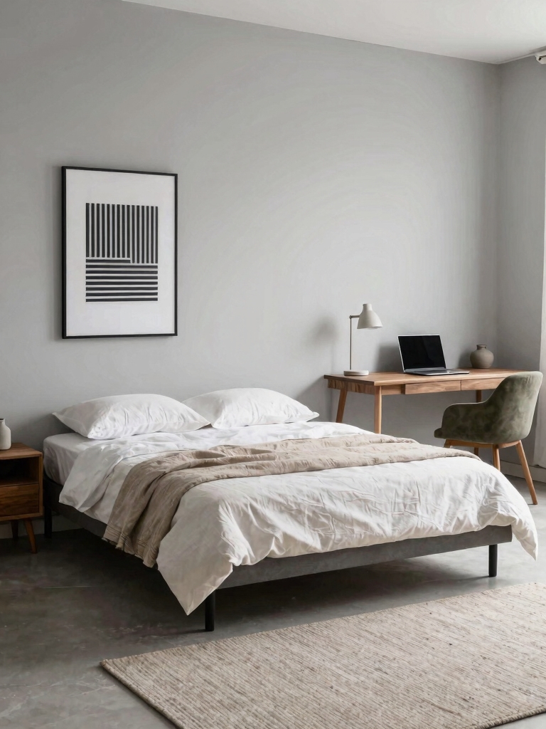 neutral palette for calm