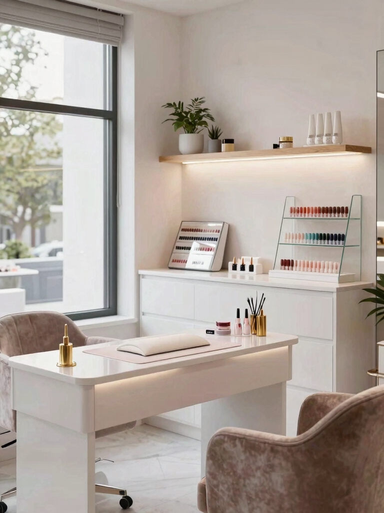 optimal lighting for manicures