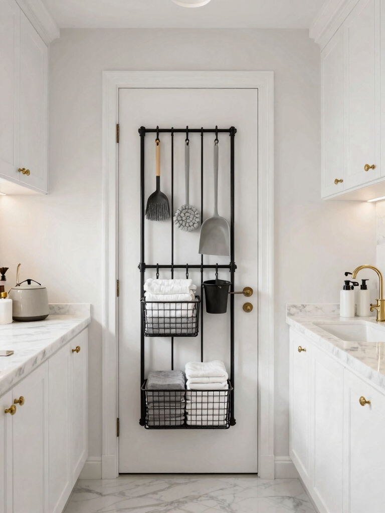 optimize vertical laundry storage