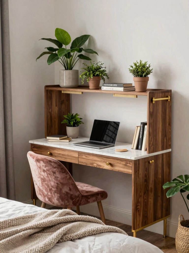 organized calm functional dorm