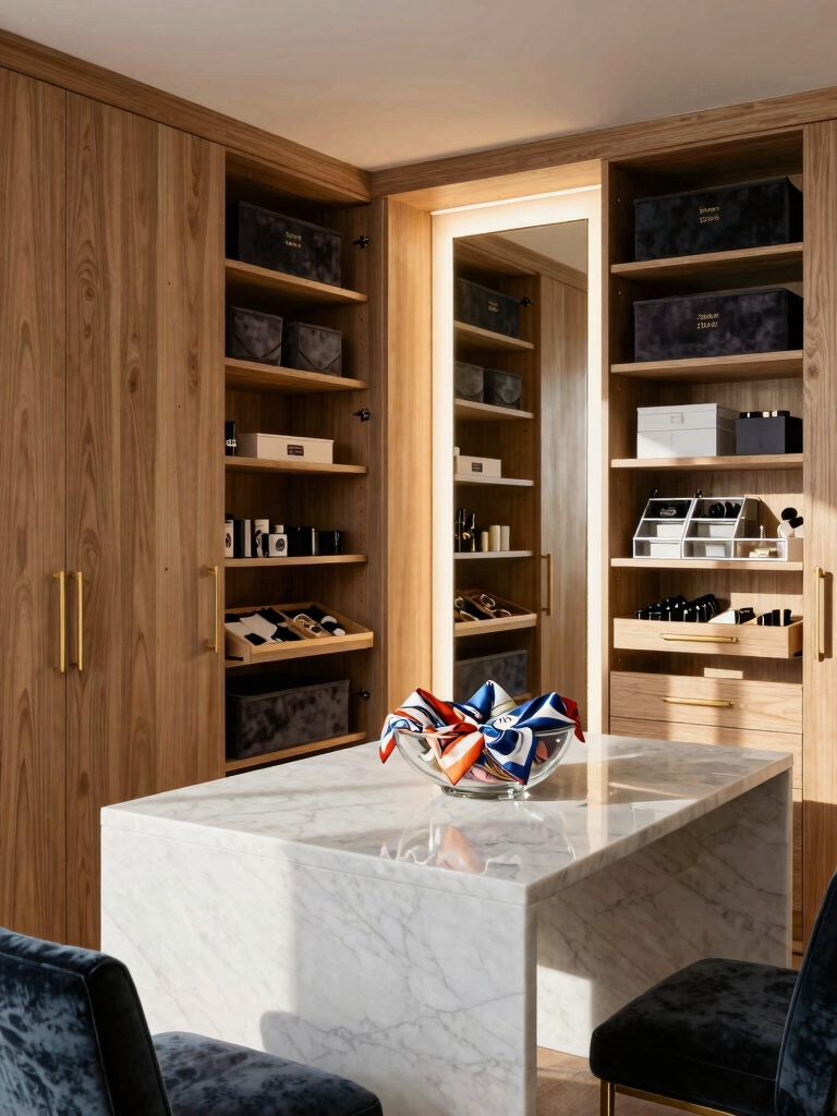 organized closet easy access