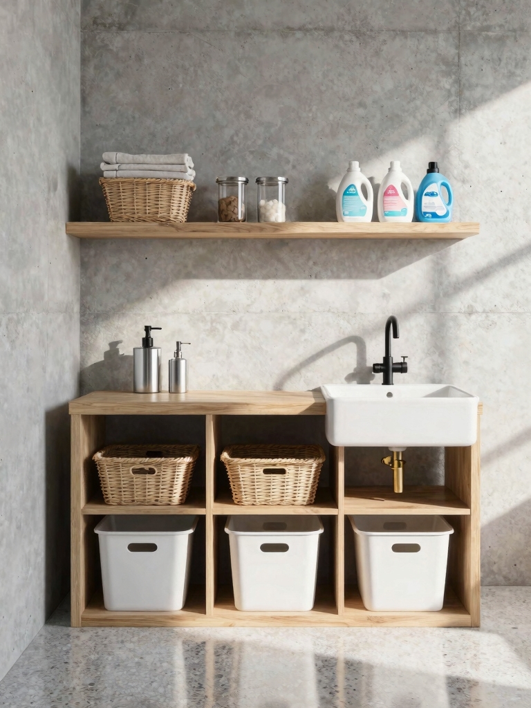 organized laundry room solutions