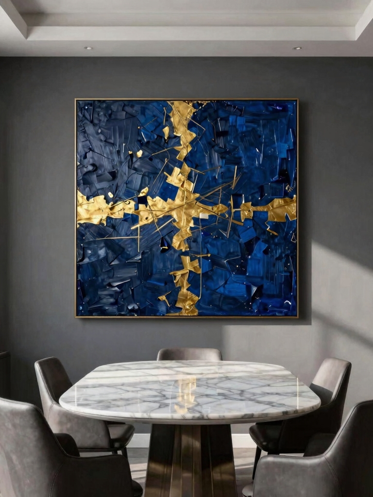 oversized art for dining