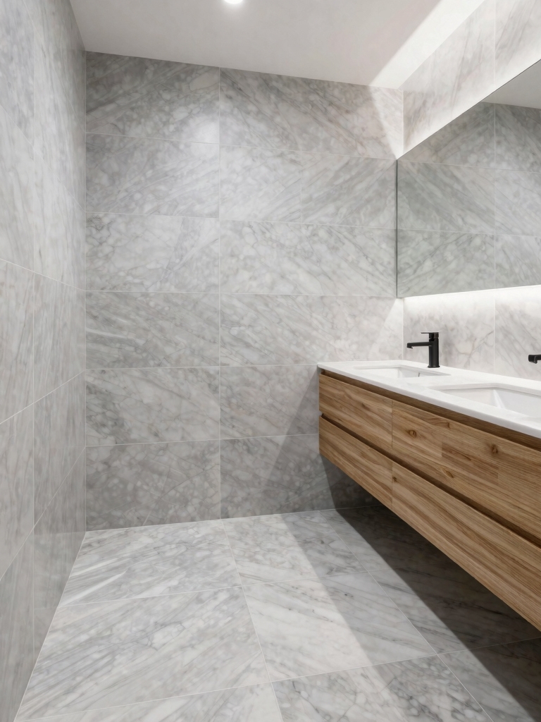 oversized tile modern elegance