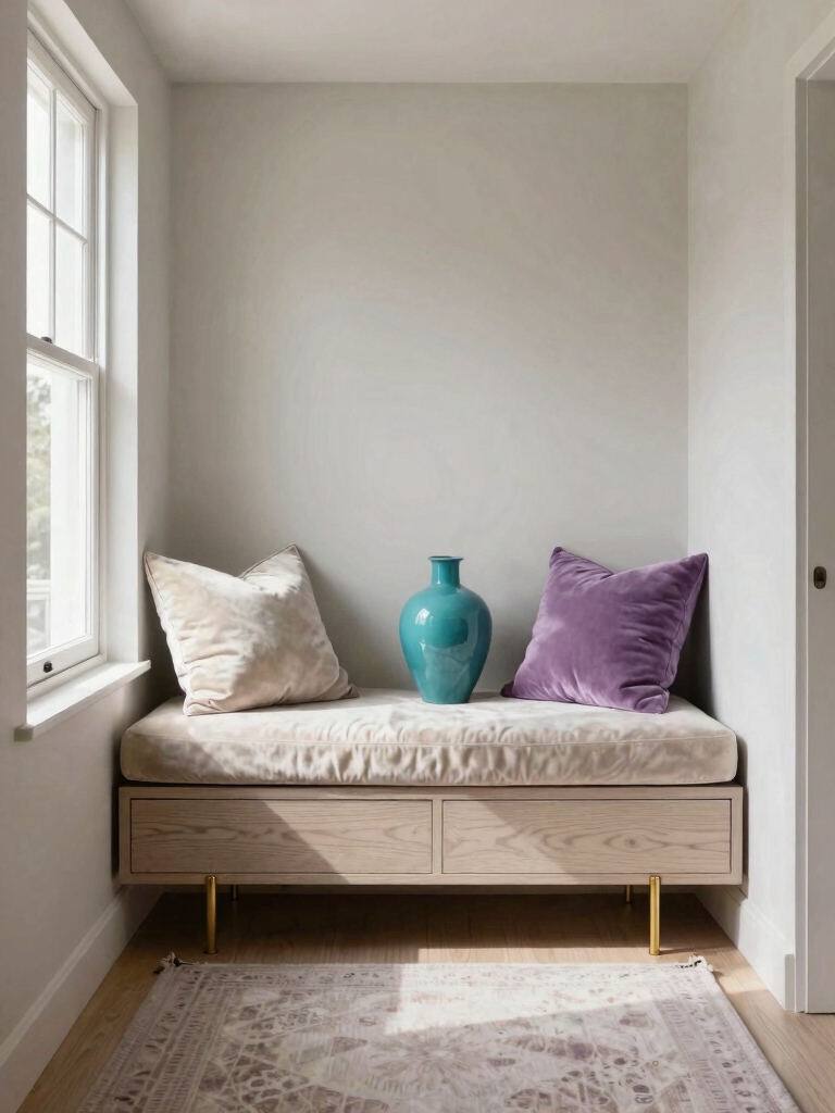 pale palettes with colorful accents