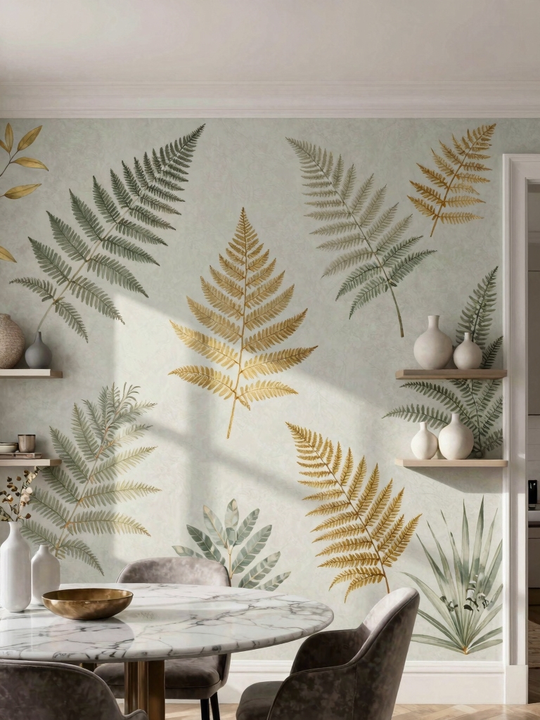 peel and stick wallpaper transformation