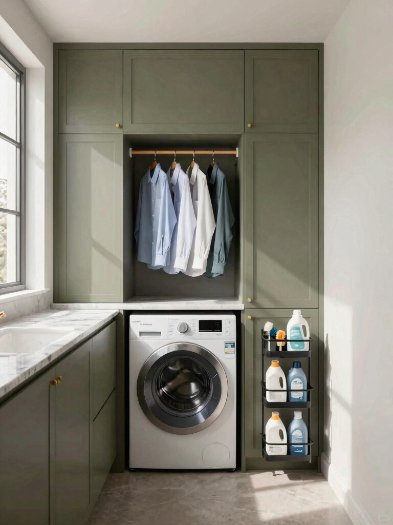 plan your laundry layout