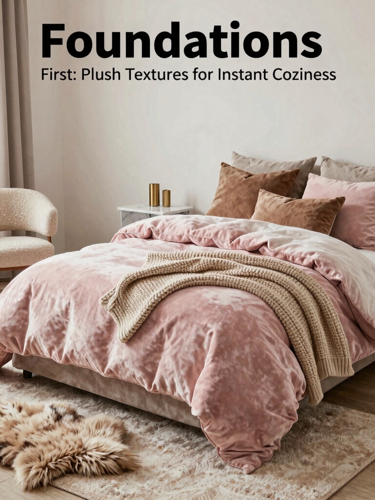 plush textures for comfort