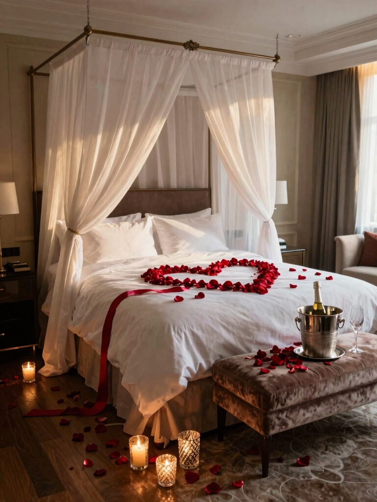 quick anniversary room decor