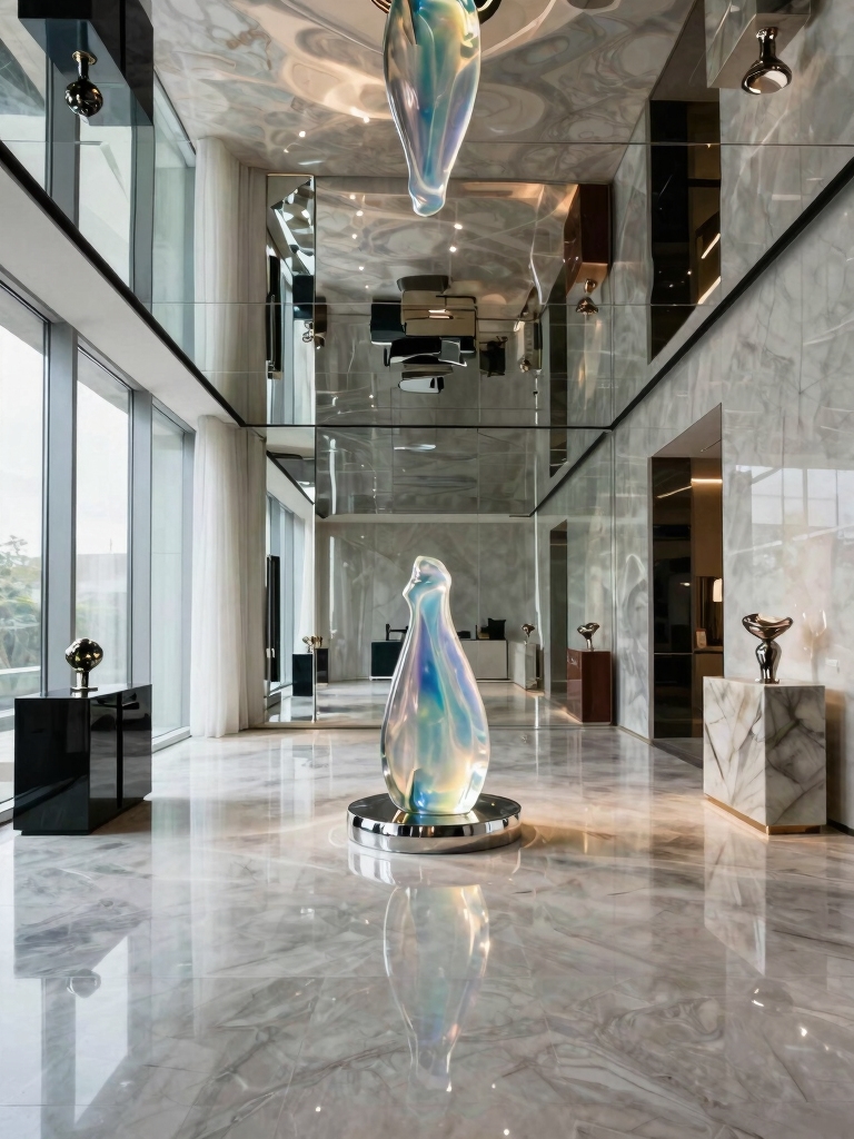 reflective ceilings enhance spaces