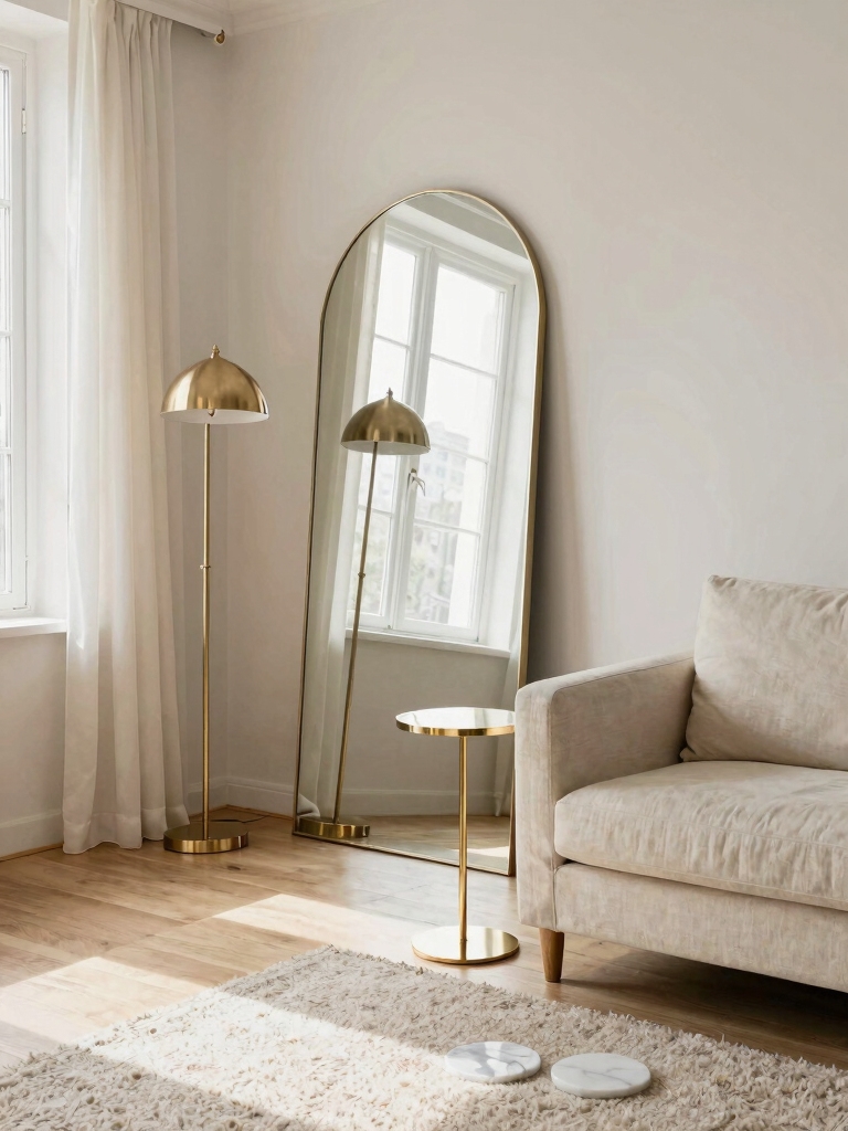 reflective surfaces and accents