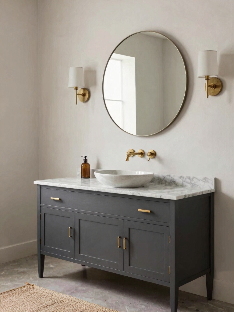 repaint vanity for transformation