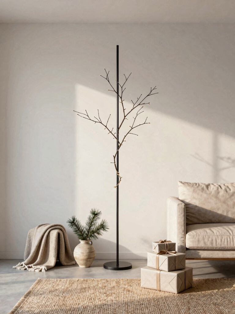 repurposed ladder christmas tree