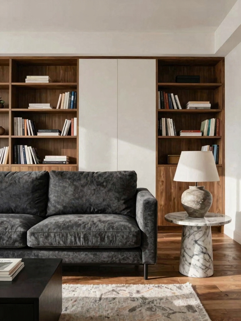 scale furniture for small spaces
