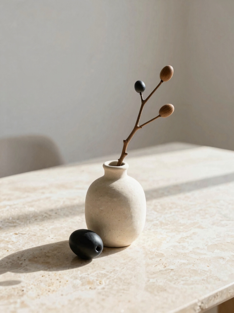 sculptural branch vase centerpiece