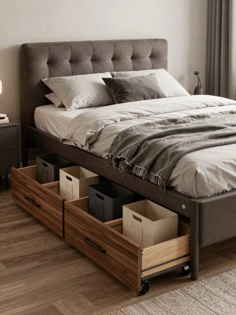 seasonal under bed organization system