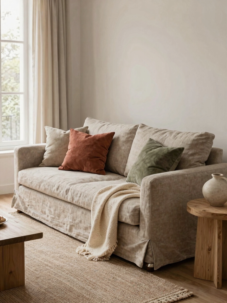 serene earthy neutral sanctuary