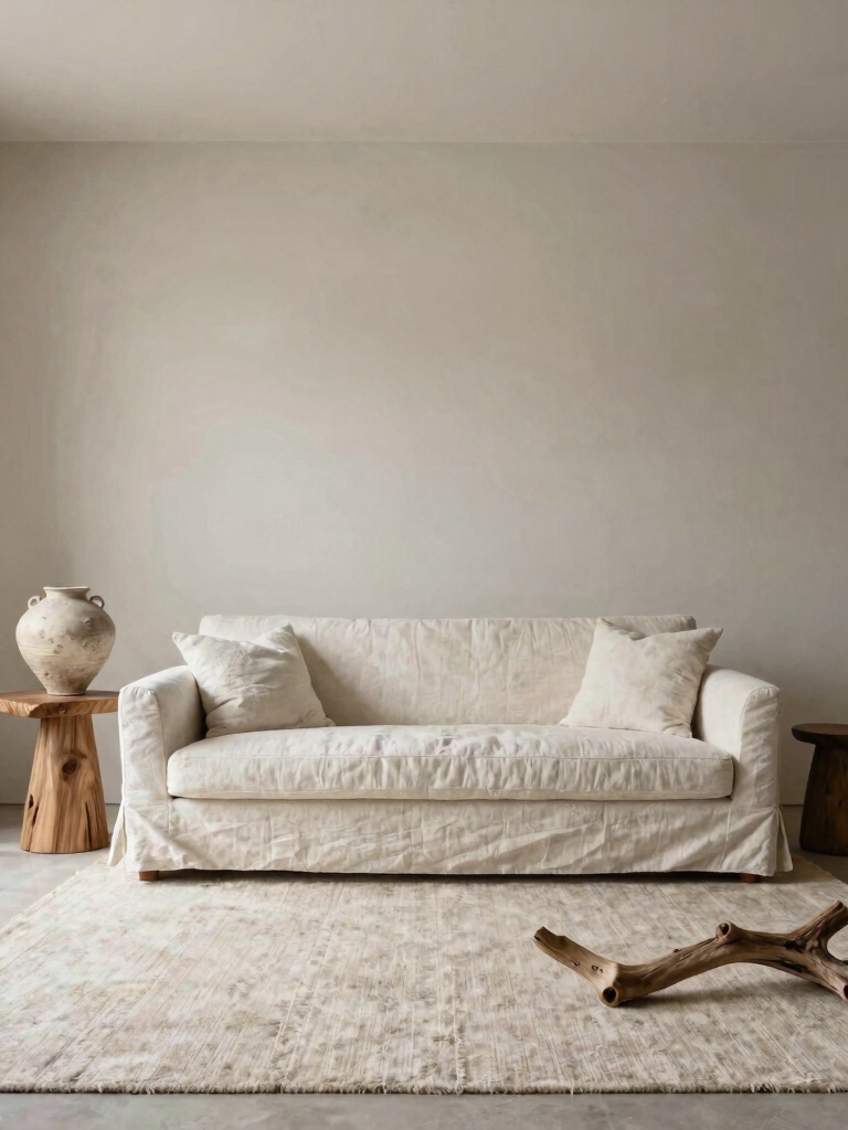 serene organic living spaces