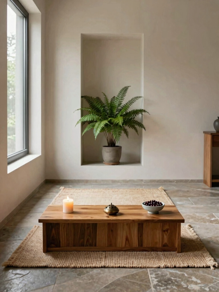 serene spaces for contemplation