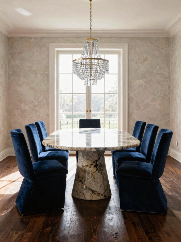 show stopping dining table anchor