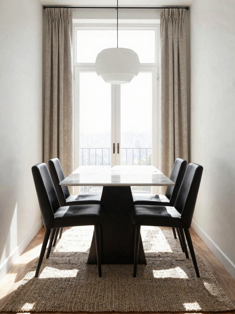 slim chairs for space saving