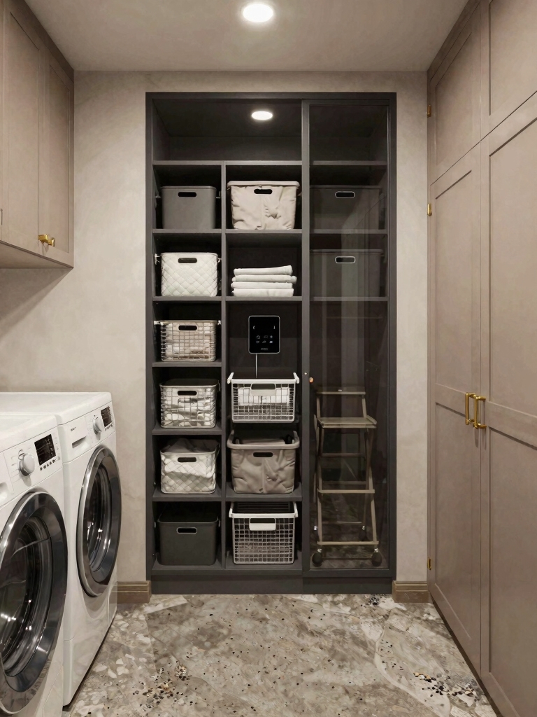 smart storage laundry makeover