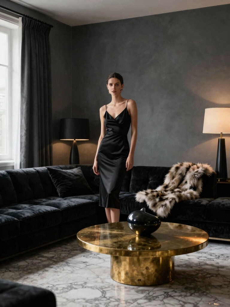 smoky neutrals bold accents