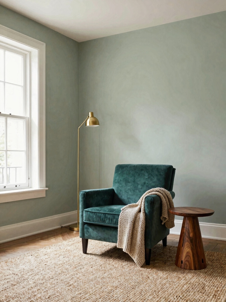 soothing muted warm tones