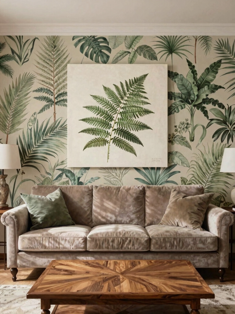 soothing nature inspired decor