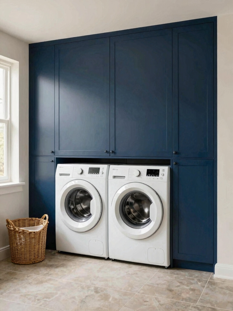 space saving laundry room solution