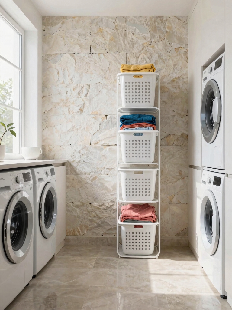 space saving laundry room solutions