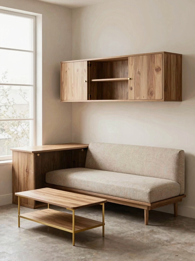 space saving multifunctional furniture