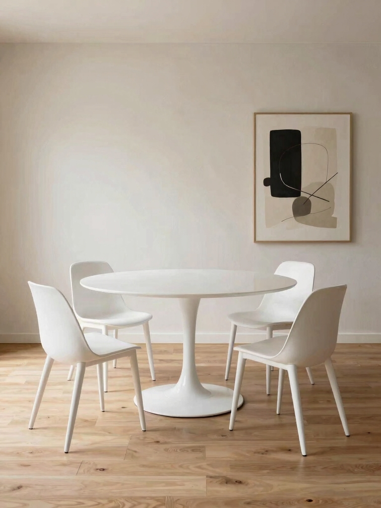 space saving pedestal table advantages