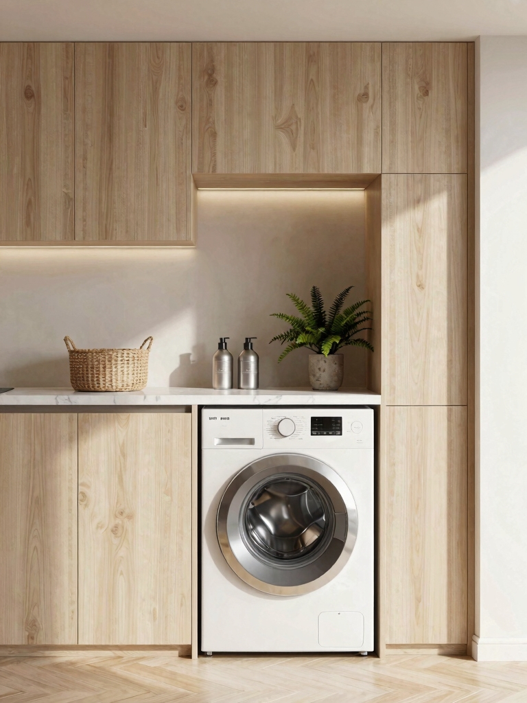 space saving stacked washer dryer