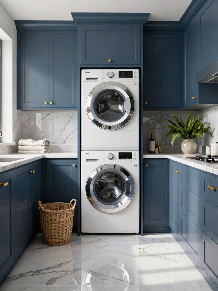 stack washer dryer efficiently