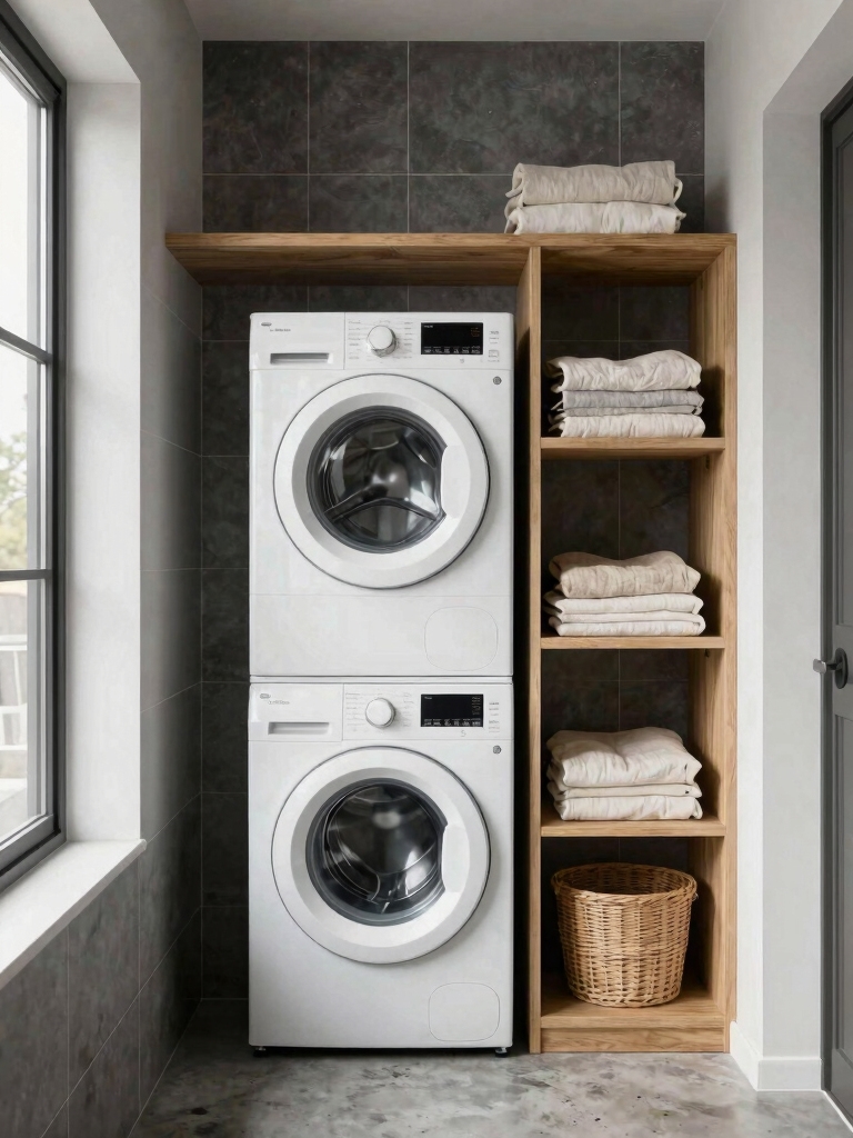 stack washer dryer for space