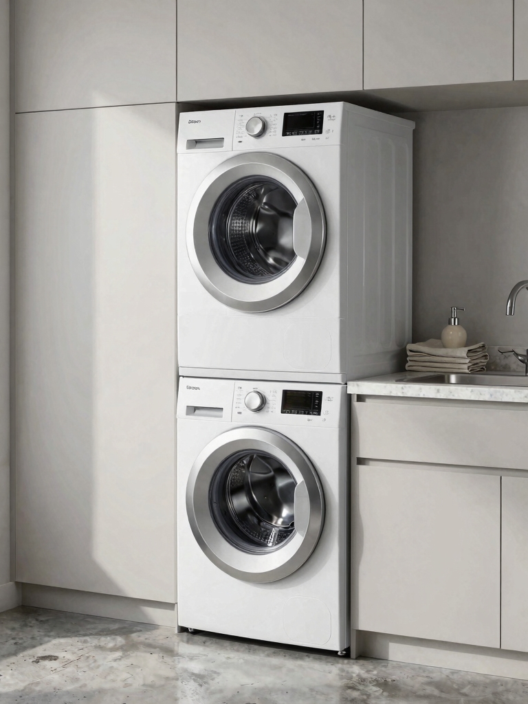 stacked washer dryer efficiency