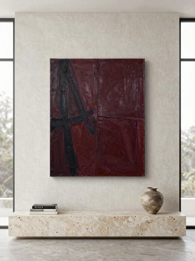 statement art piece balance