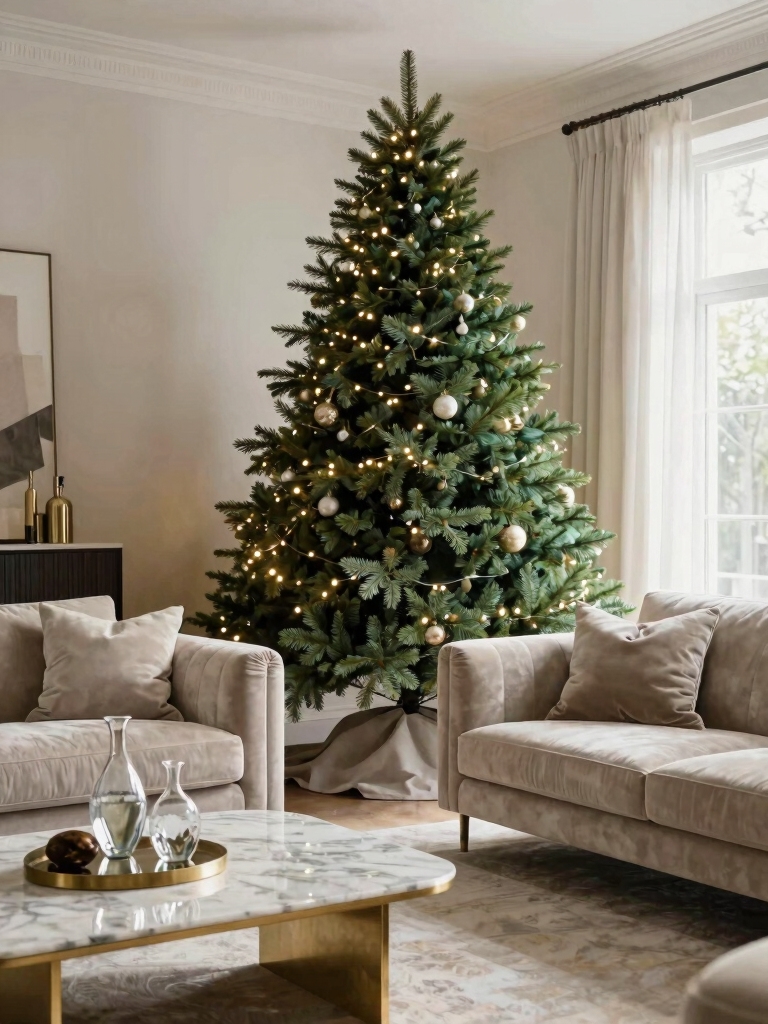 stunning holiday living room decor