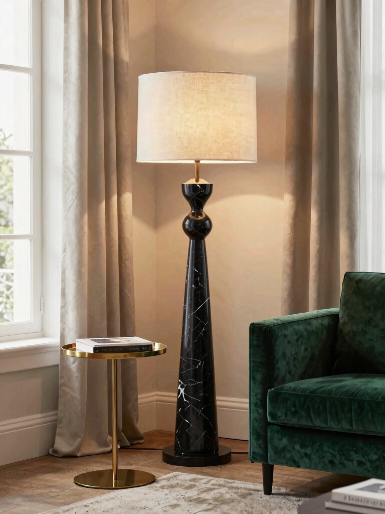 stylish floor lamp centerpiece