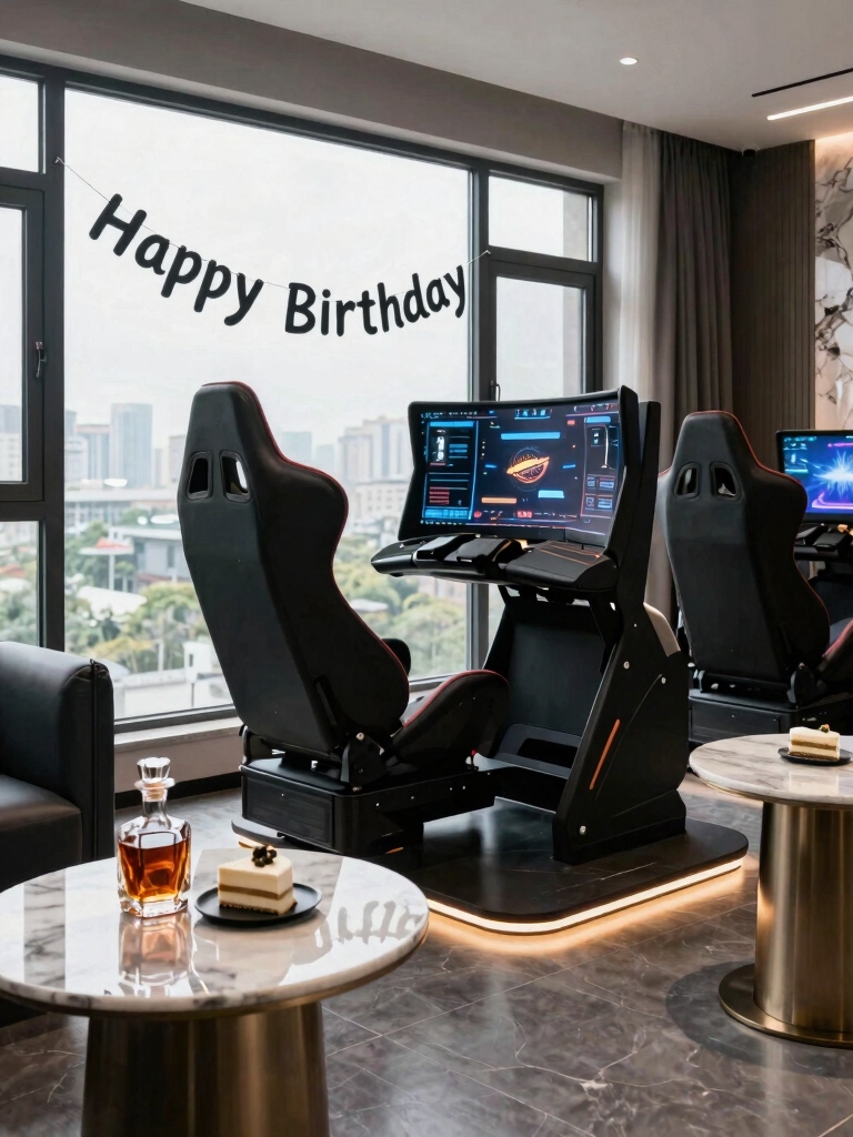 stylish gaming station design