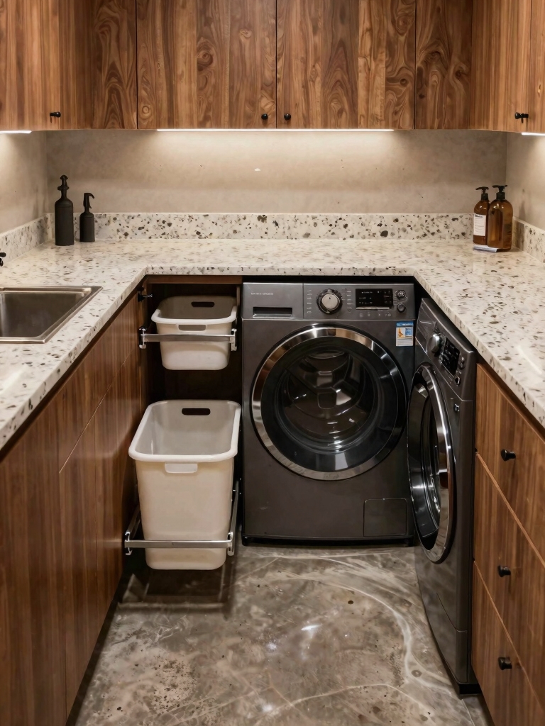 stylish laundry sorting solutions