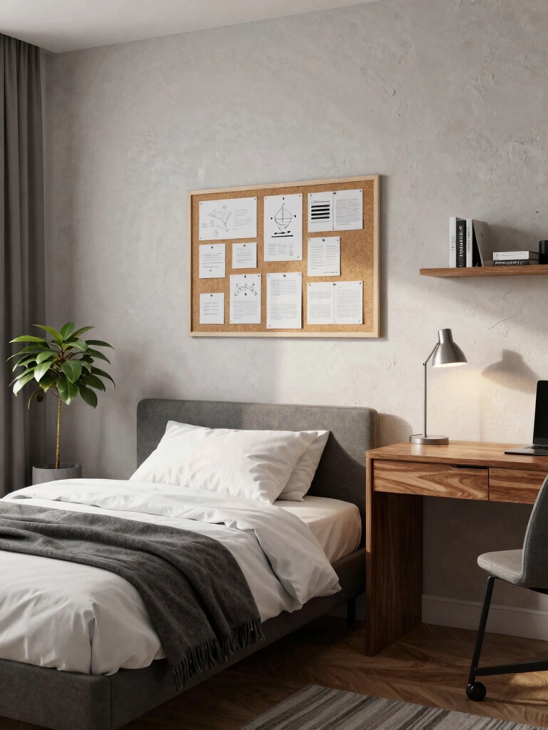 stylish student room inspiration