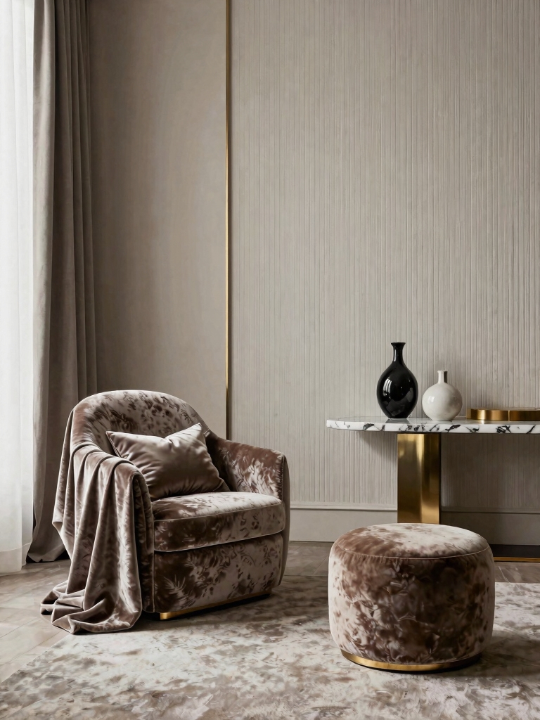 tactile contrast creates warmth